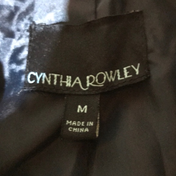 Cynthia Rowley Dark Blue with dots blazer jacket - Picture 5 of 7